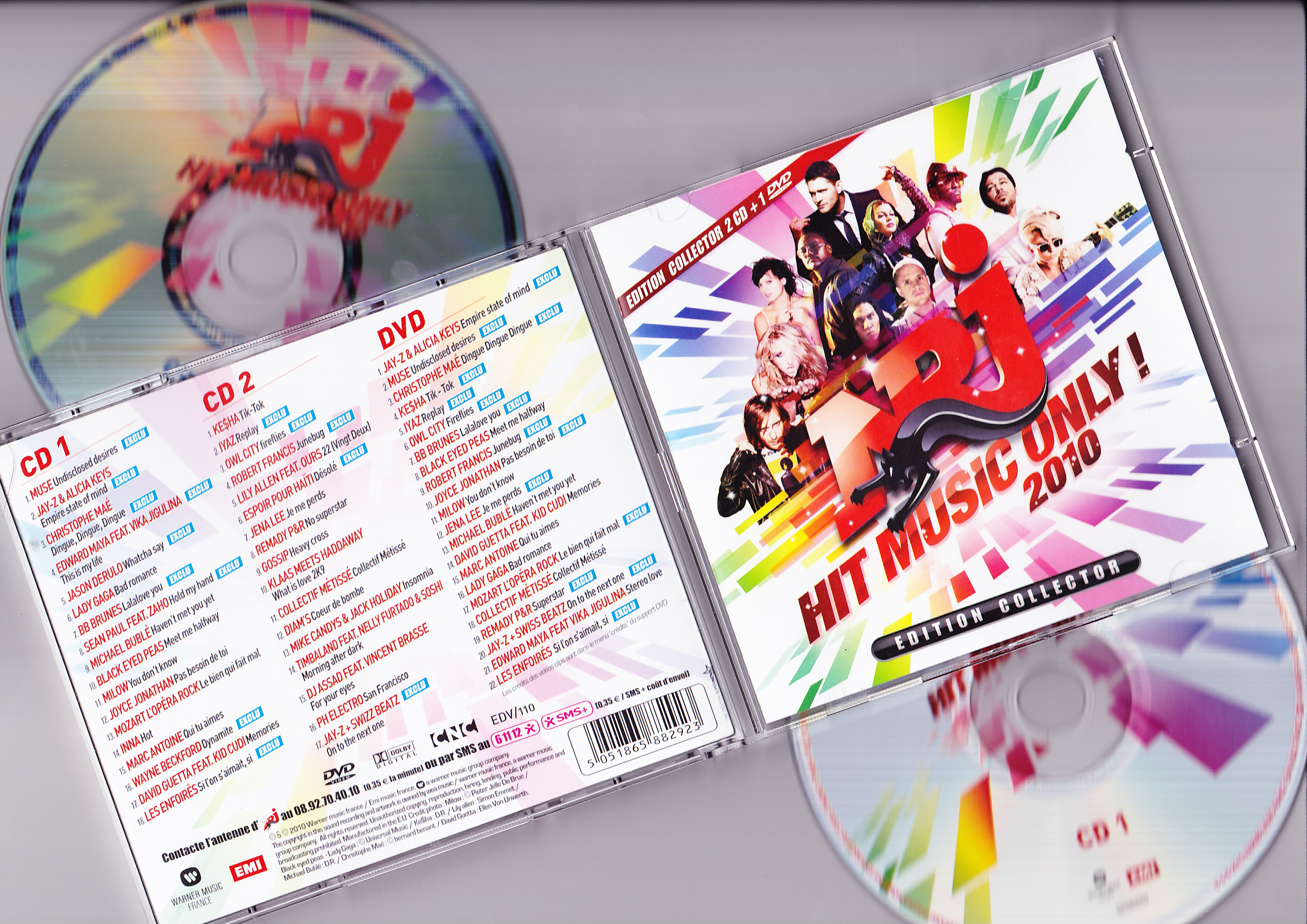 NRJ Hit Music Only 2010 cd1